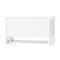 Alaterre Furniture Coventry 25"W x 14"H Bath Shelf with Two Towel Rods ANCT70WH - alternate 5